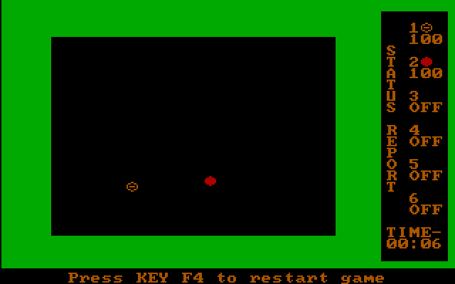 Combots IBM PC/Compatibles Screenshot: Combot battle start!