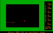 Combots for IBM PC/Compatibles - A shot fired at the wall; oops, definitely missed!