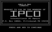 Combots for IBM PC/Compatibles - IPCO logo.