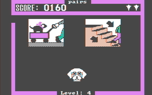 Cat 'n Mouse IBM PC/Compatibles Screenshot: These don't look like they match...