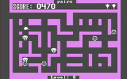 Cat 'n Mouse for IBM PC/Compatibles - The mouse runs through level eight.