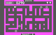 Cat 'n Mouse for IBM PC/Compatibles - Level six is complete, now I can head to the exit...