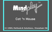 Cat 'n Mouse for IBM PC/Compatibles - Title screen.