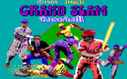 Grand Slam Baseball for IBM PC/Compatibles - Title screen.