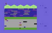 Logger for Commodore 64 - Game start.