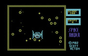 Space Raider for Commodore 64 - Enemy targeted...