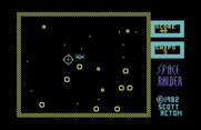 Space Raider for Commodore 64 - Shoot the incoming enemy ship!
