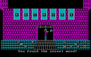 Wizard of Words for IBM PC/Compatibles - I found the secret word this time!