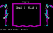 Wizard of Words for IBM PC/Compatibles - A few word guesses...