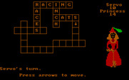 Wizard of Words for IBM PC/Compatibles - Filling in some words...