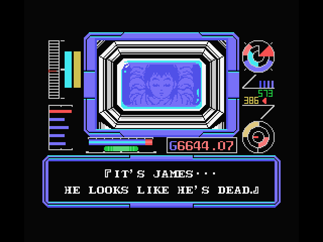 Nemesis 3: The Eve of Destruction MSX Screenshot: Mission success, but am I too late?