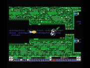 Nemesis 3: The Eve of Destruction for MSX - The path here gets progressively narrower...look out!