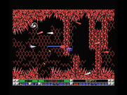 Nemesis 3: The Eve of Destruction for MSX - These walls move, so timing is important...