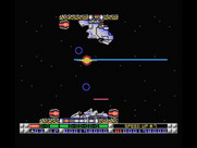 Nemesis 3: The Eve of Destruction for MSX - Crash! I was hit by that long horizontal laser line...
