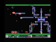 Nemesis 3: The Eve of Destruction for MSX - You can't destroy this thing, so you'll need to fly past when it lifts its legs in sequence.