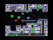 Nemesis 3: The Eve of Destruction for MSX - Avoid the green stuff...it's deadly!