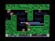 Nemesis 3: The Eve of Destruction for MSX - Dodging enemy fire is tough in narrow areas.