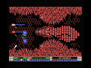 Nemesis 3: The Eve of Destruction for MSX - Attack this giant dragon to get through here!