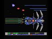 Nemesis 3: The Eve of Destruction for MSX - A laser battle!