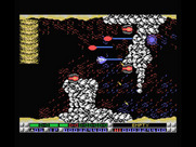 Nemesis 3: The Eve of Destruction for MSX - Pick up those power ups without crashing, if you can...