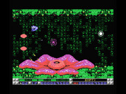 Nemesis 3: The Eve of Destruction for MSX - This giant thing releases even more ameoba, look out!