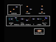 Nemesis 3: The Eve of Destruction for MSX - You can also select your preferred force field and options style.