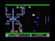 Nemesis 3: The Eve of Destruction for MSX - A strange contraption approaches from behind...
