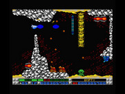 Nemesis 3: The Eve of Destruction for MSX - Watch out for falling sand here!