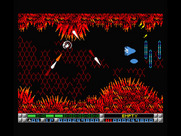 Nemesis 3: The Eve of Destruction for MSX - Watch out for attacking spikes!