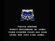 Nemesis 3: The Eve of Destruction for MSX - The hero of our story.