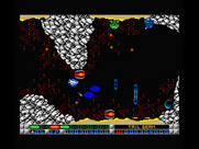Nemesis 3: The Eve of Destruction for MSX - Entering another cave...