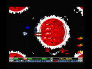 Nemesis 3: The Eve of Destruction for MSX - Watch out for incoming rocks and more!