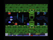 Nemesis 3: The Eve of Destruction for MSX - Walls open and close rapidly here, watch out!
