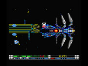 Nemesis 3: The Eve of Destruction for MSX - Dodging giant lasers.