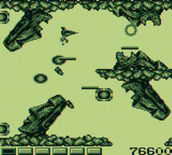 Nemesis for Game Boy - You can destroy the Moai, but only when their mouth is open.