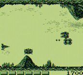 Nemesis for Game Boy - Shooting opponents...