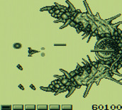 Nemesis for Game Boy - Warning, large opponent approaching!