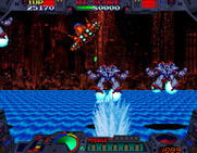 Burning Force for Arcade - Dodging an attack...