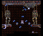 Final Blaster for TurboGrafx-16 / PC Engine - The end of this level...