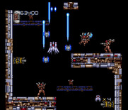 Final Blaster for TurboGrafx-16 / PC Engine - Don't crash into walls here...
