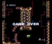 Final Blaster for TurboGrafx-16 / PC Engine - Game over.