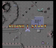 Final Blaster for TurboGrafx-16 / PC Engine - Round 1 start!