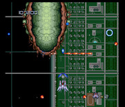 Final Blaster for TurboGrafx-16 / PC Engine - Avoid lasers and other enemy fire!