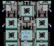 Final Blaster for TurboGrafx-16 / PC Engine - Destroyed some targets, but the screen scrolls on...