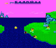 Mystic Marathon for Arcade - Swimming across a river.
