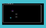 Antimatter for Commodore VIC-20 - Place antimatter bombs (the X's) to stop your opponent!
