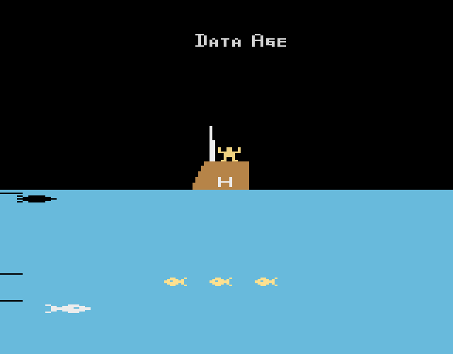 Airlock Atari 2600 Screenshot: I won!