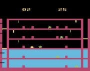 Airlock for Atari 2600 - I was knocked down by a torpedo, that will cost precious time.