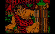 Los Inhumanos for IBM PC/Compatibles - Title screen.