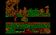 Los Inhumanos for IBM PC/Compatibles - A grave appears where I defeated an enemy...